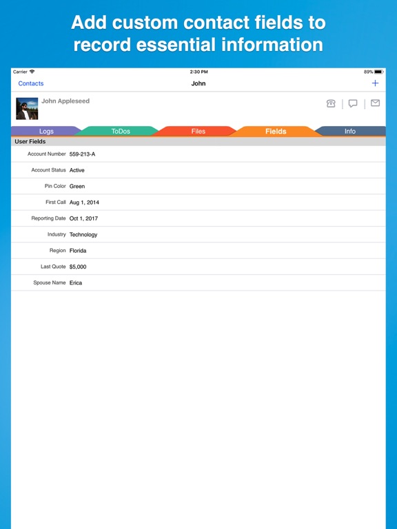 Contacts Journal CRM Liteのおすすめ画像4