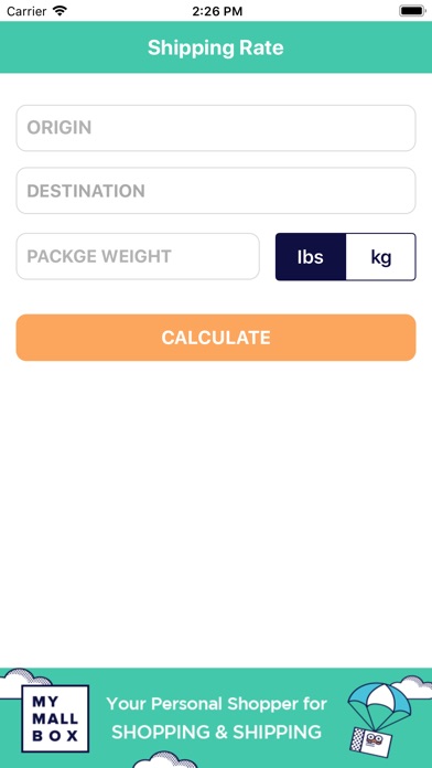 Shipping Rate Calculator - MMB screenshot 2