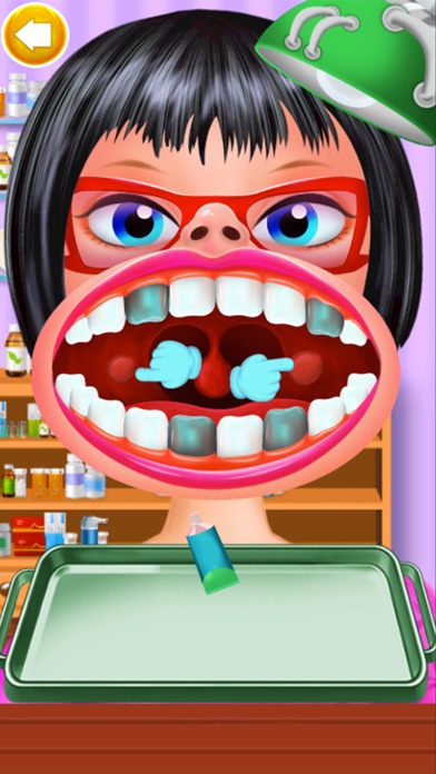 Nerdy Girl Dentist Braces Game screenshot 4