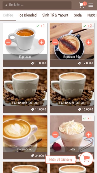 Ngô Coffee screenshot 2