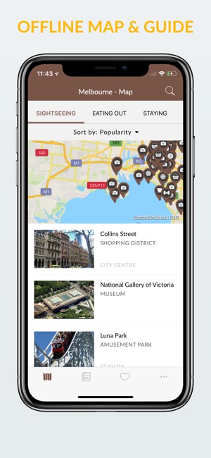 Melbourne Offline Map & Guide(圖1)-速報App