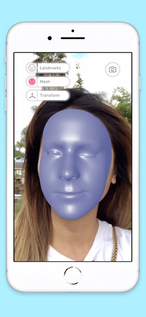 Pinscreen Face Tracker