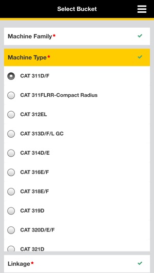 Cat® Bucket Configurator(圖3)-速報App