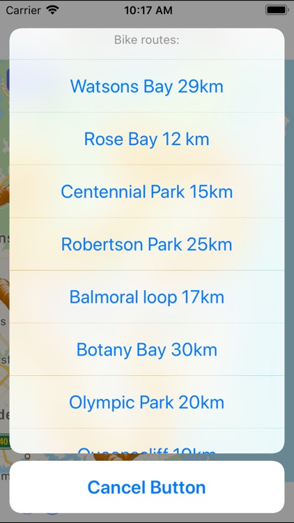 Sydney Cycling Map screenshot-3