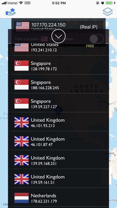 Fake IP - Fake Location screenshot 2