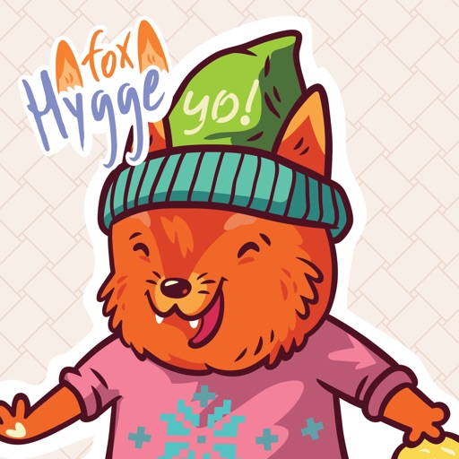 Cute Fox Stickers Icon