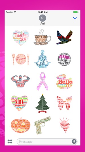 Text Message Stickers(圖1)-速報App