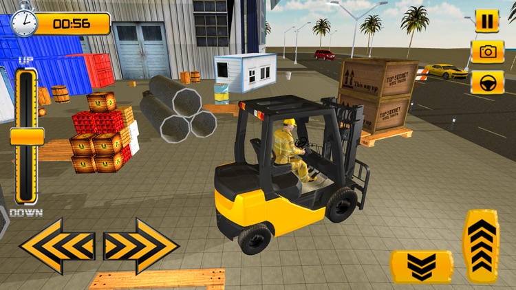 Forklift Simulator Game 2018 screenshot-3