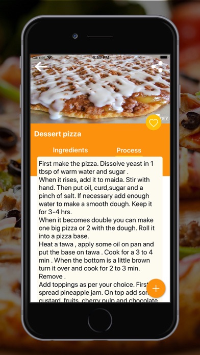 Pizza Recipes In English screenshot 2