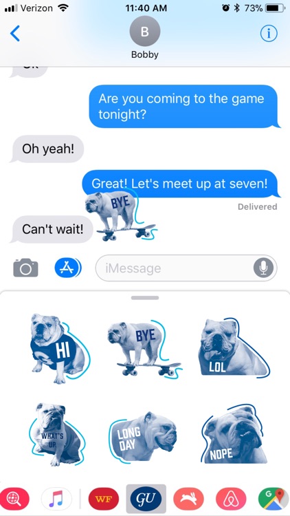 Georgetown Stickers screenshot-3