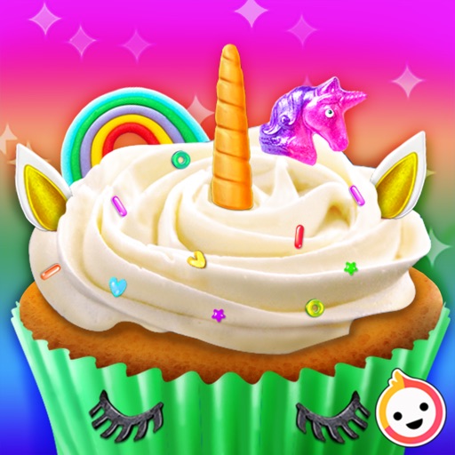 Unicorn Rainbow Cupcake iOS App