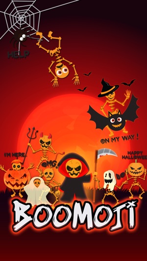 Boomoji Halloween Fun Stickers(圖1)-速報App