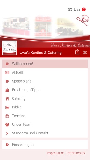 Uwe's Kantine & Catering(圖2)-速報App