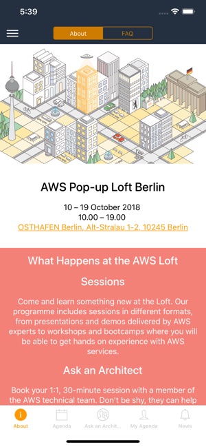 AWS Pop-up Loft Berlin 2018(圖1)-速報App