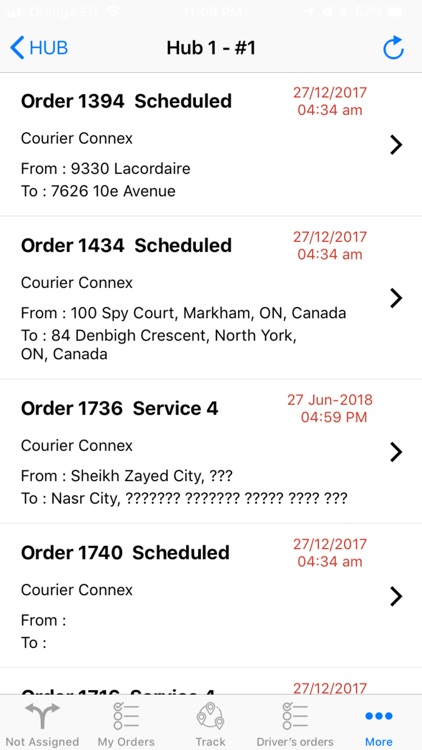 Courier Connex Mobile screenshot-4