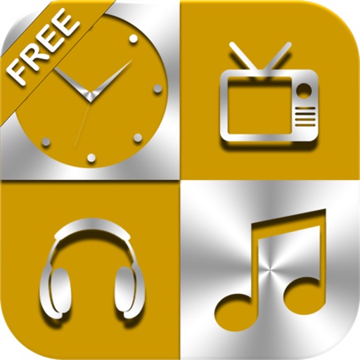 Free Media Sound Movie Clip Set icon