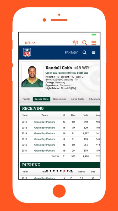 The IAm Randall Cobb App screenshot 4