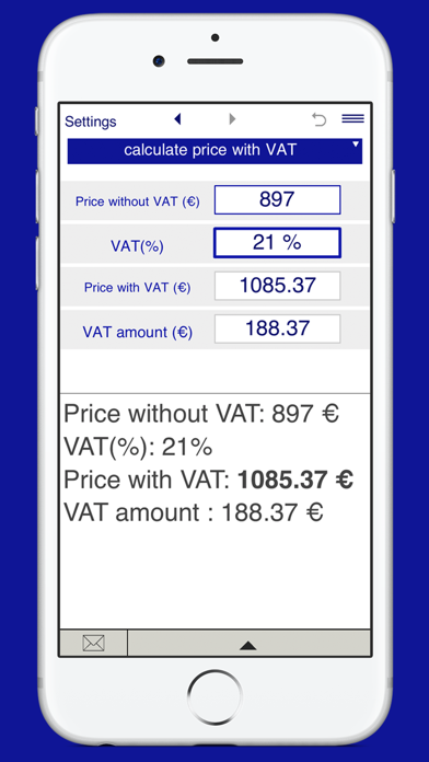 VAT Calculator Plus screenshot 2