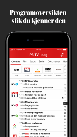 tv program i dag vg tv program i dag vg
