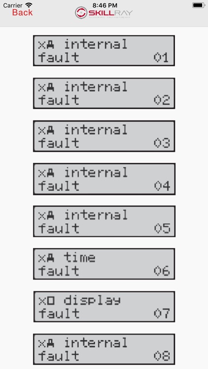 Tacho Faults