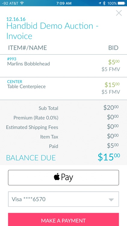 Handbid screenshot-4