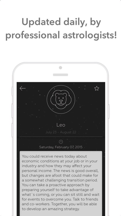 LUNA - Daily Zodiac Horoscope
