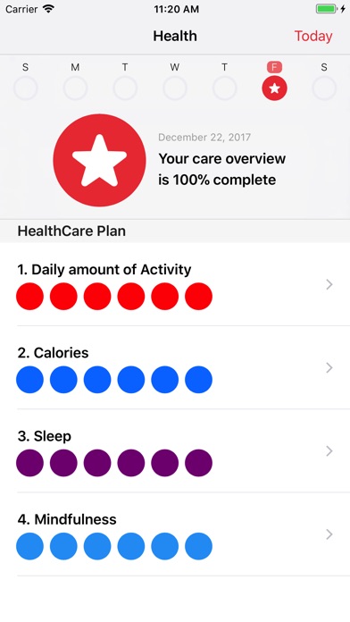 Fitness tracker daily activity screenshot 3