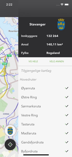 Stavanger på sykkel(圖2)-速報App