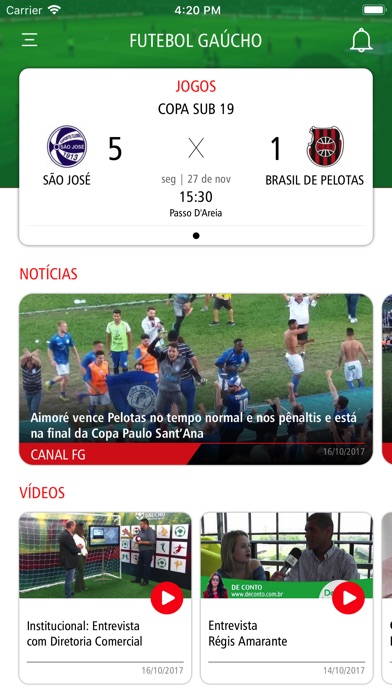 Futebol Gaúcho screenshot 2