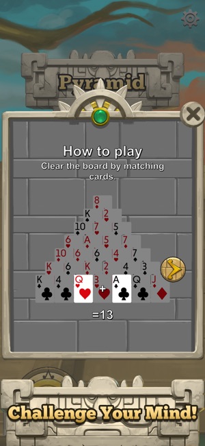 Pyramid – Solitaire Card Game