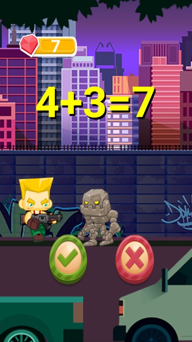 Warrior Fight : Fast Math Game screenshot 3