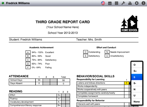 Report Card Maker screenshot 2