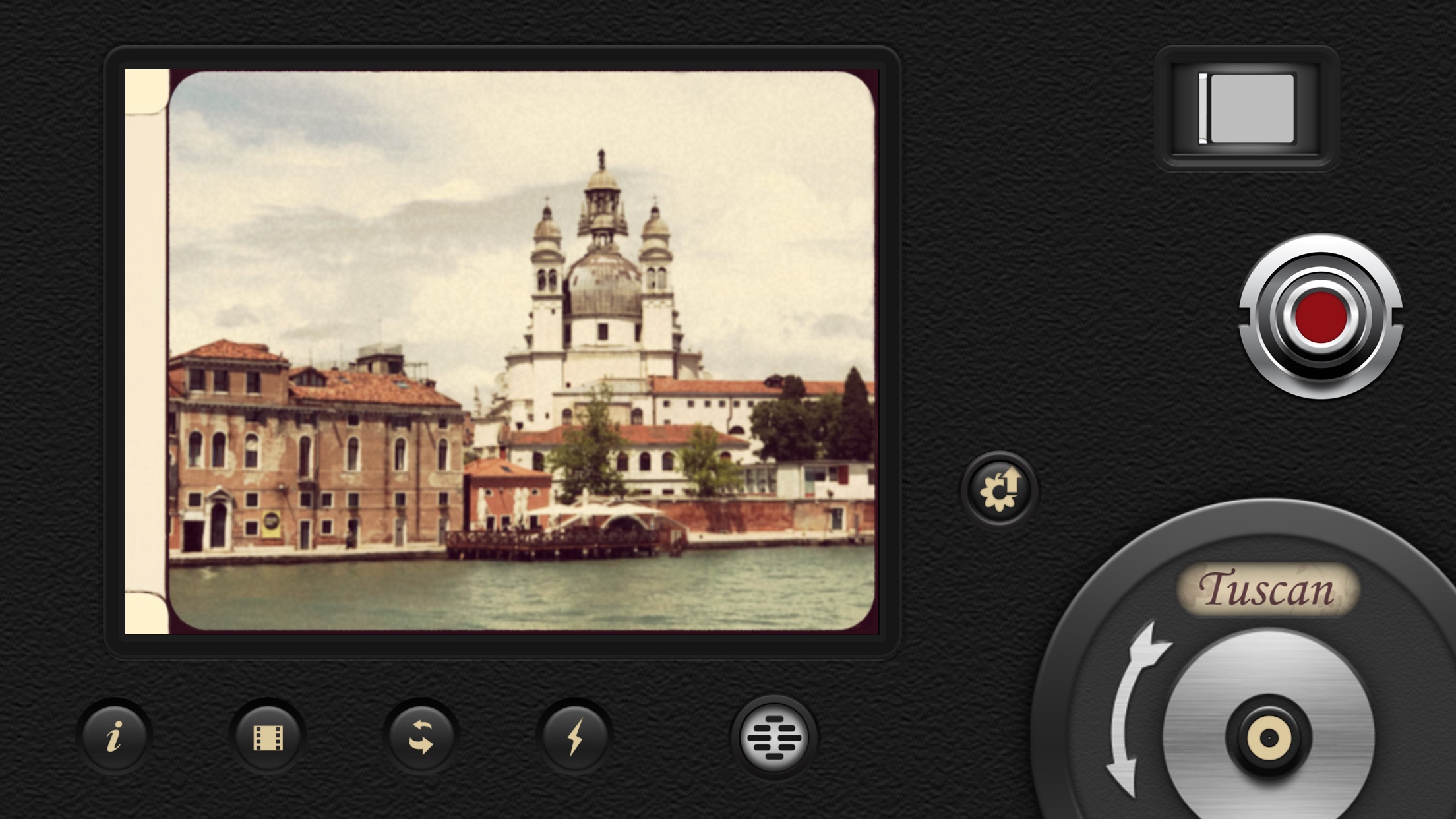 Screenshot do app 8mm Vintage Camera