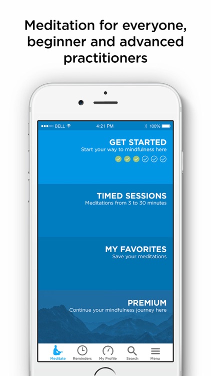 The Mindfulness App - meditate screenshot-0