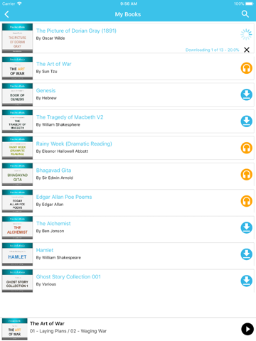 Literature Audiobooks - náhled