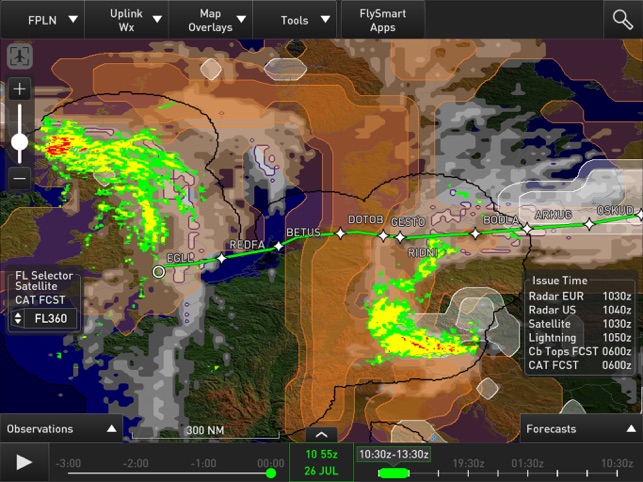 Weather on Board designed for FlySmart with Airbus(圖4)-速報App