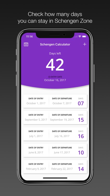 Schengen Calculator 90/180
