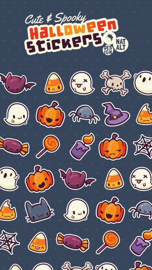 Cute Halloween Stickers