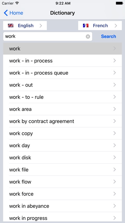 French/English Dictionary screenshot-3