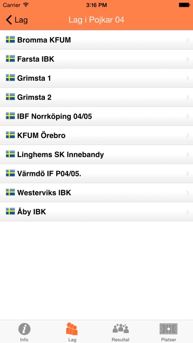 Norrköping Innebandycup screenshot 3