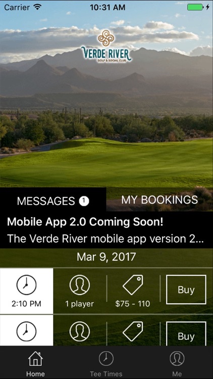 Verde River Golf Tee Times