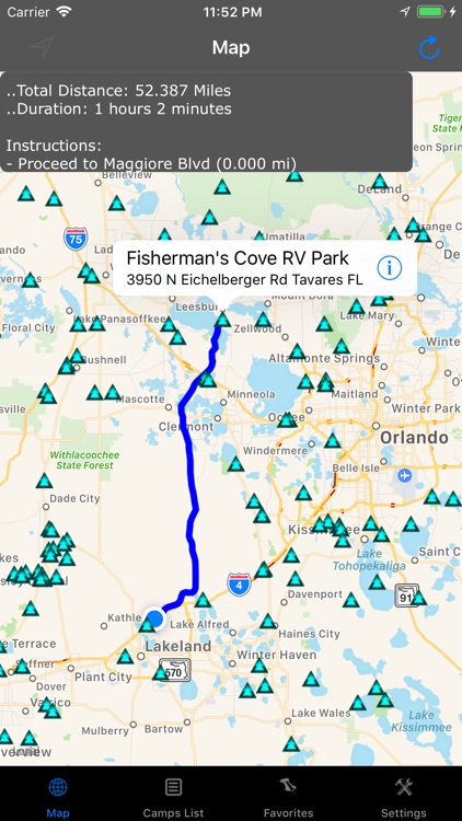 Florida – Camping & RV spots