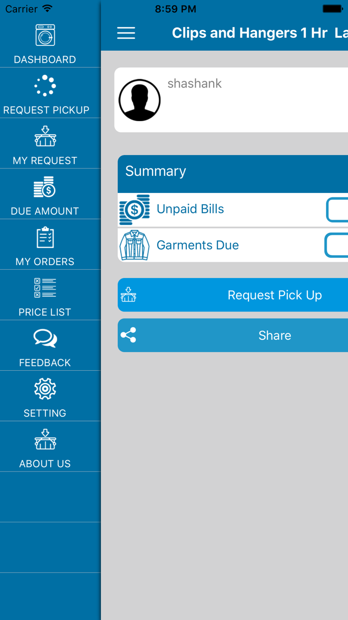 Clips and Hangers  1Hr Laundry