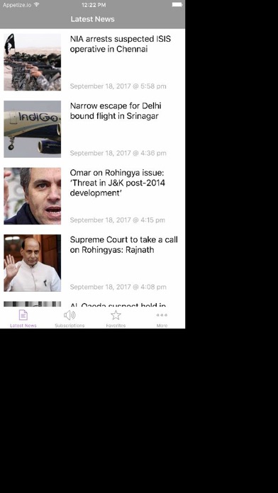 Kashmir Reader Newspaper screenshot 3