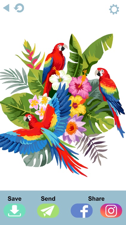 Sticker by number