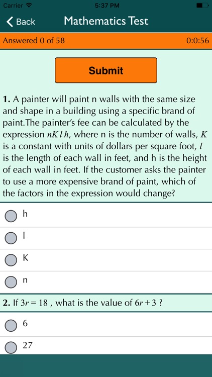 SAT Practice Tests