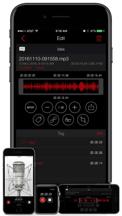 Awesome Voice Recorder for Mp3 Audio Recording