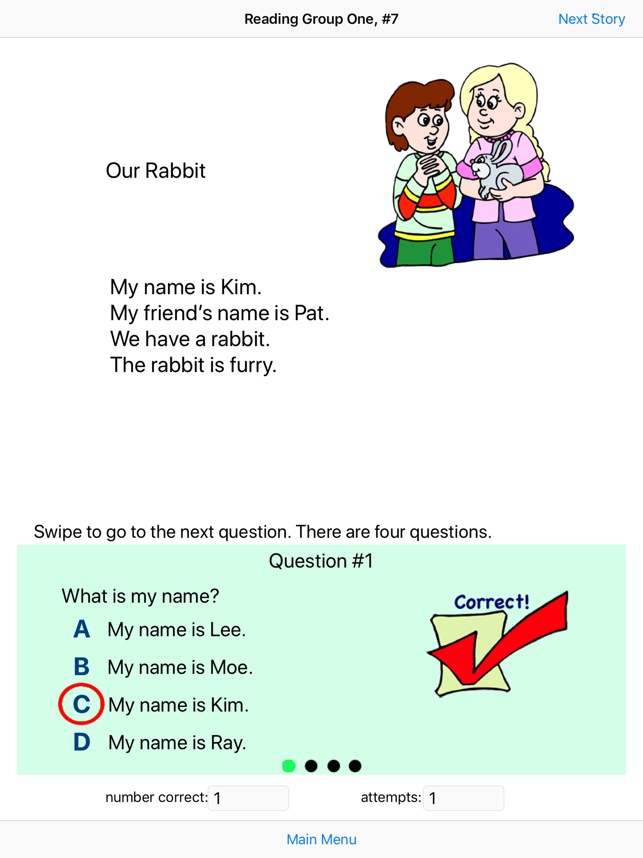 Kindergarten Reading Practice(圖2)-速報App