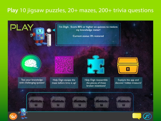 iPad Image of Wyz Explore Space