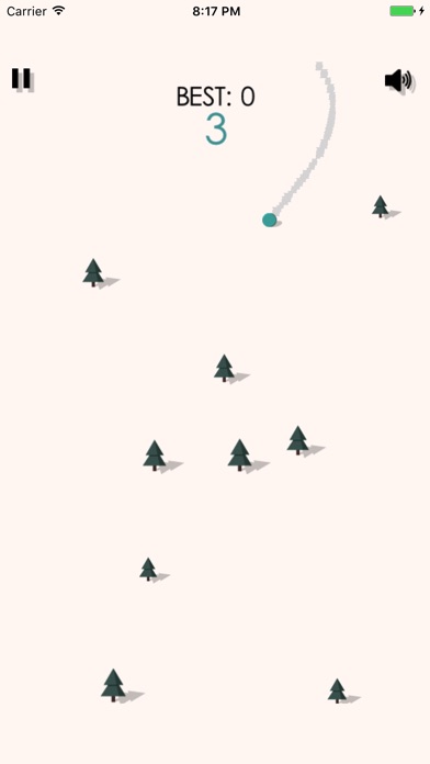 玩个球 - 玲珑方滑雪 screenshot 2